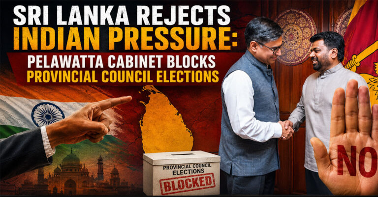 Sri-Lanka-Rejects-Indian-Pressure_-Pelawatta-Cabinet-Blocks-Provincial-Council-Elections